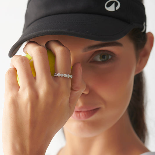 Classic Bezel Round Diamond Eternity Ring Classic Bezel Round Diamond Eternity Ring