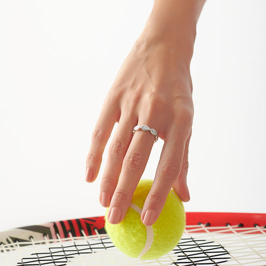 Marquise Diamond Bezel Set Eternity Band Marquise Diamond Bezel Set Eternity Band