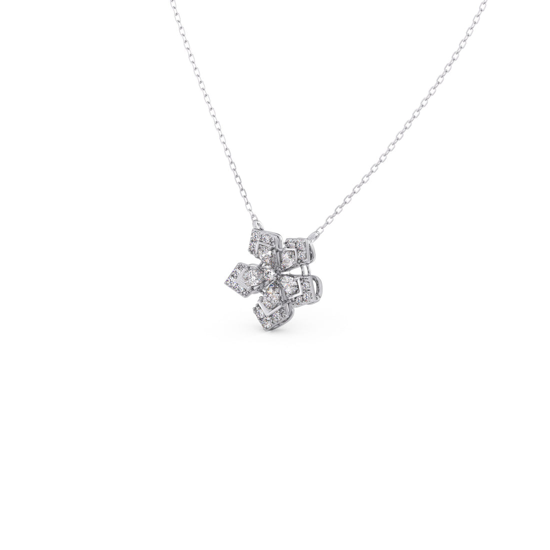 DuoLume Diamond Pendant Necklace