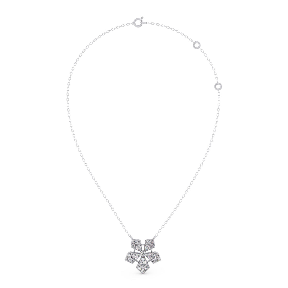 DuoLume Diamond Pendant Necklace