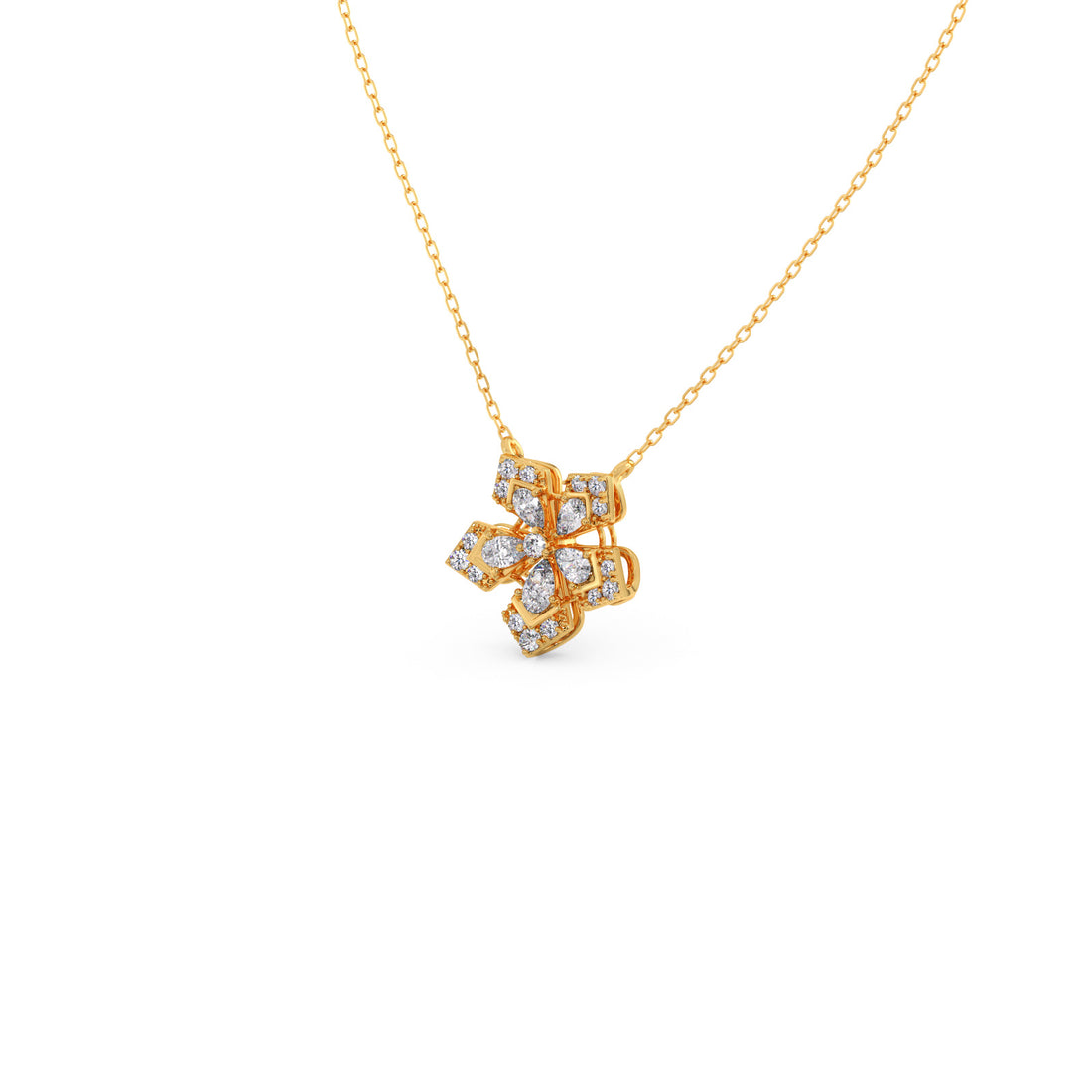 DuoLume Diamond Pendant Necklace