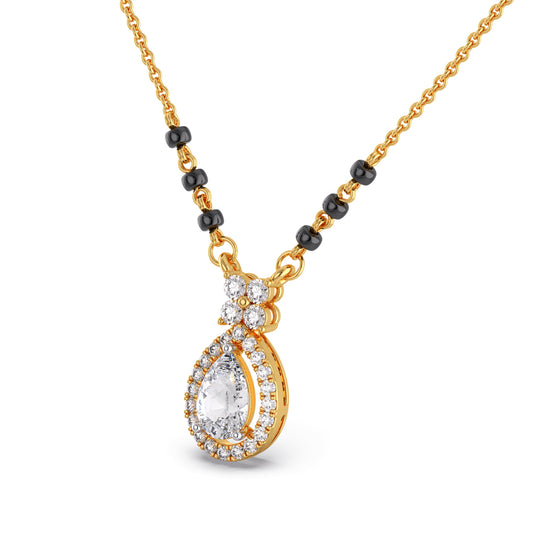 Peardrop Diamond Mangalsutra Peardrop Diamond Mangalsutra