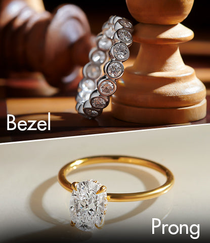 Bezel vs. Prong