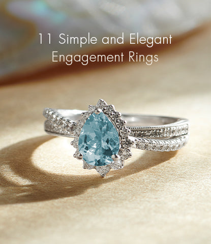 11 Simple and Elegant Engagement Rings