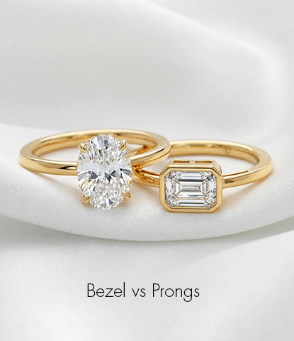 Bezel vs Prongs: Which Solitaire Setting Is Better for Your Diamond?