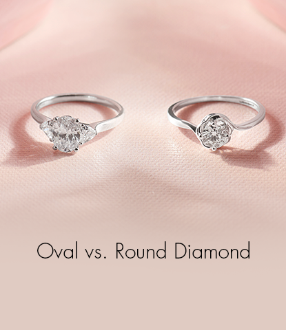 Oval vs. Round Diamond: Which One to Choose?