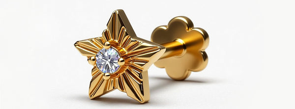  Solitaire Diamond Nose Pin