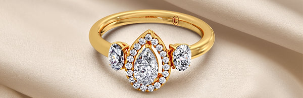 Elegance Trilogy Diamond Ring 
