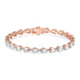 Pear-Cut Diamond Tennis Bracelet