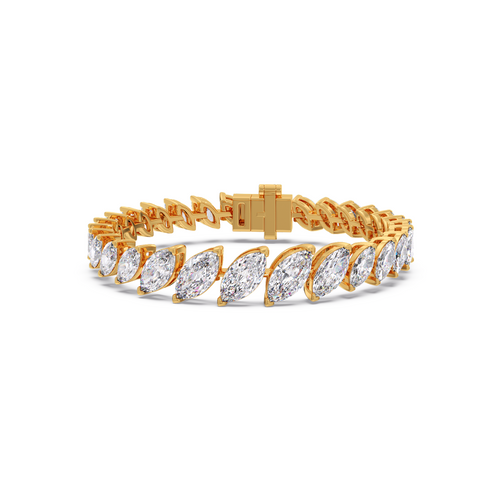 Marquise Cascade Tennis Bracelet