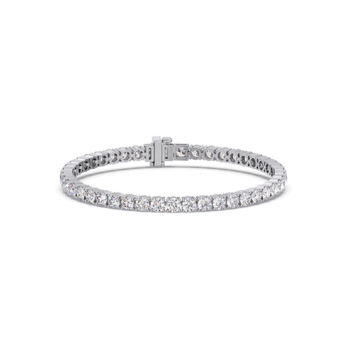Classic Round Diamond Tennis Bracelet