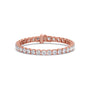 Elegant Round Diamond Tennis Bracelet