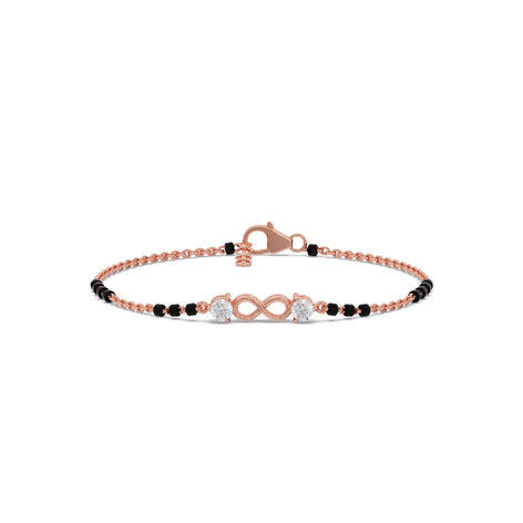 Together Forever Diamond Mangalsutra Bracelet