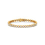 Full Bezel Round Diamond Tennis Bracelet
