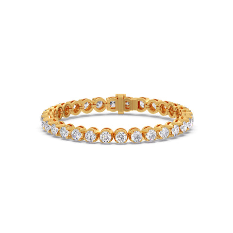 Lustre Round Diamond Bracelet