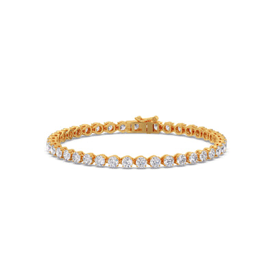 Single Row Diamond Tennis Bracelet