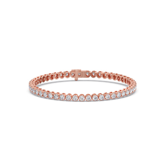 Eternal Grace Round Diamond Tennis Bracelet