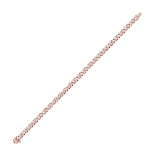 Eternal Grace Round Diamond Tennis Bracelet