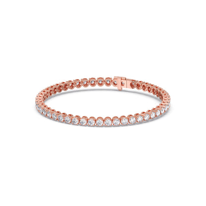 Eternal Grace Round Diamond Tennis Bracelet