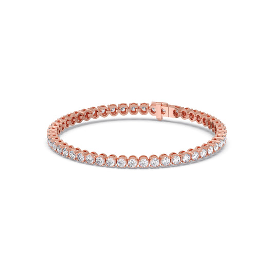 Eternal Grace Round Diamond Tennis Bracelet
