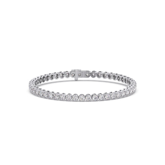 Eternal Grace Round Diamond Tennis Bracelet