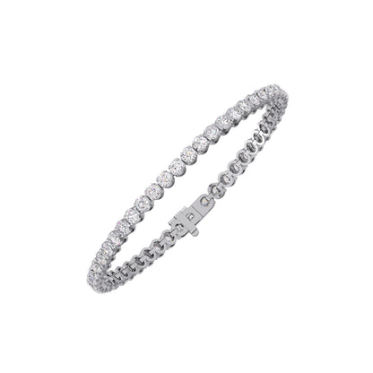 Eternal Grace Round Diamond Tennis Bracelet