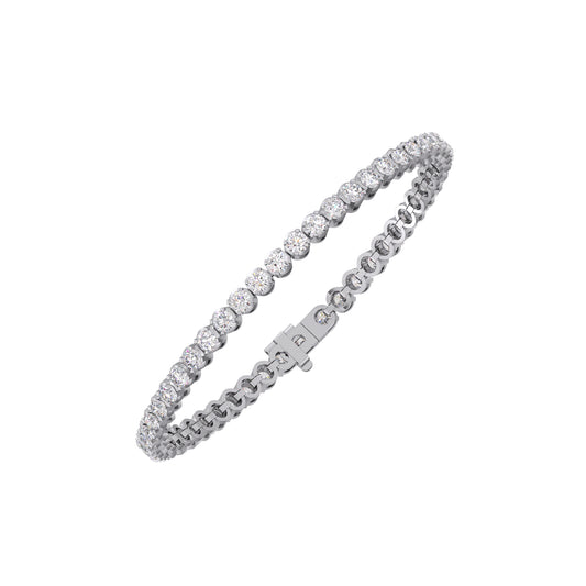 Eternal Grace Round Diamond Tennis Bracelet