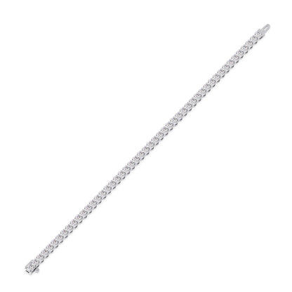 Eternal Grace Round Diamond Tennis Bracelet