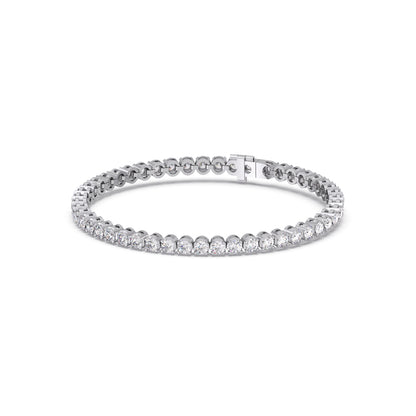 Eternal Grace Round Diamond Tennis Bracelet