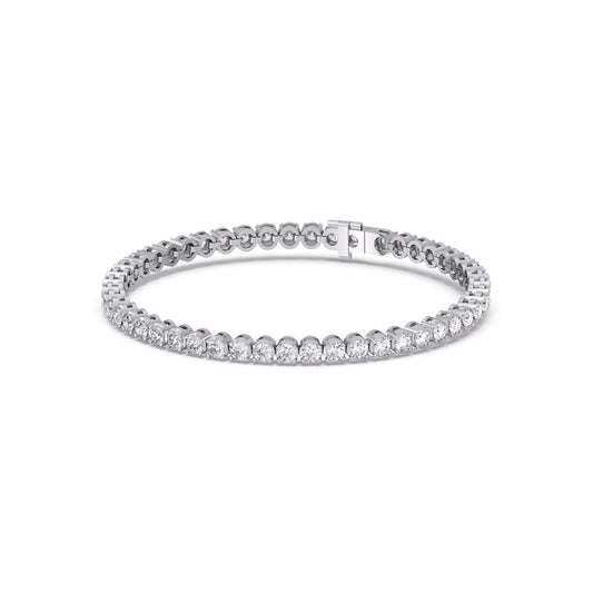Eternal Grace Round Diamond Tennis Bracelet
