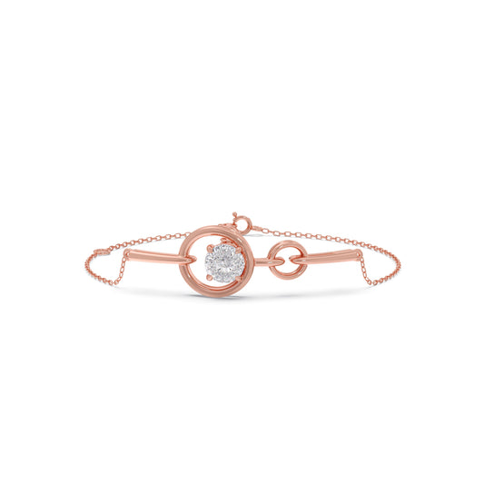 Portuguese Orbit Chain Bracelet