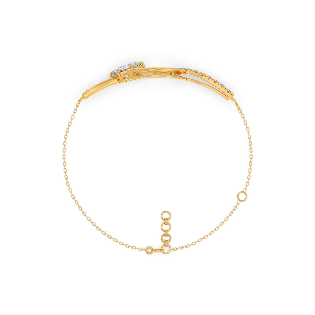 Hexa Loom Chain Bracelet