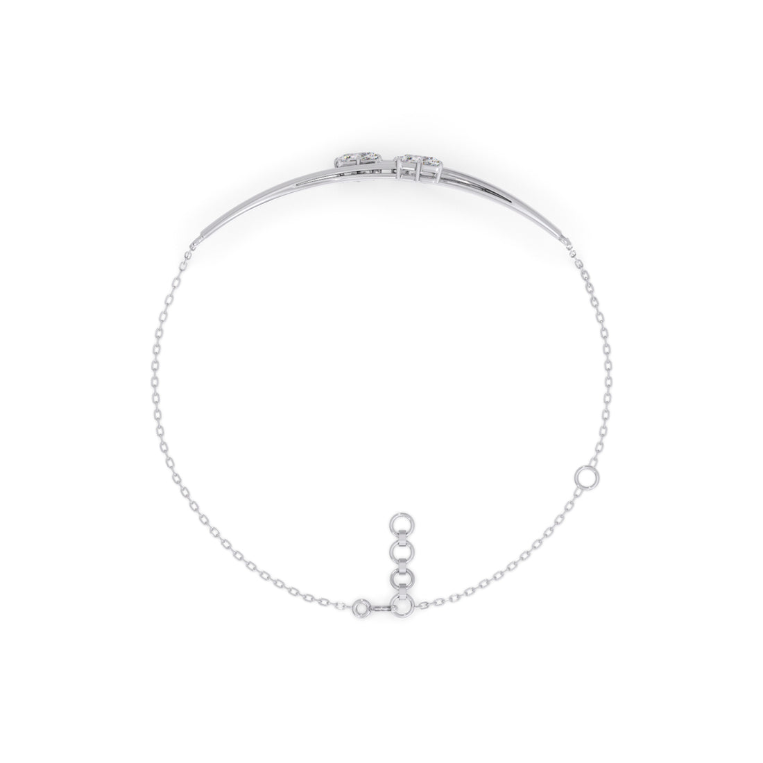 Hexa Twig Chain Bracelet
