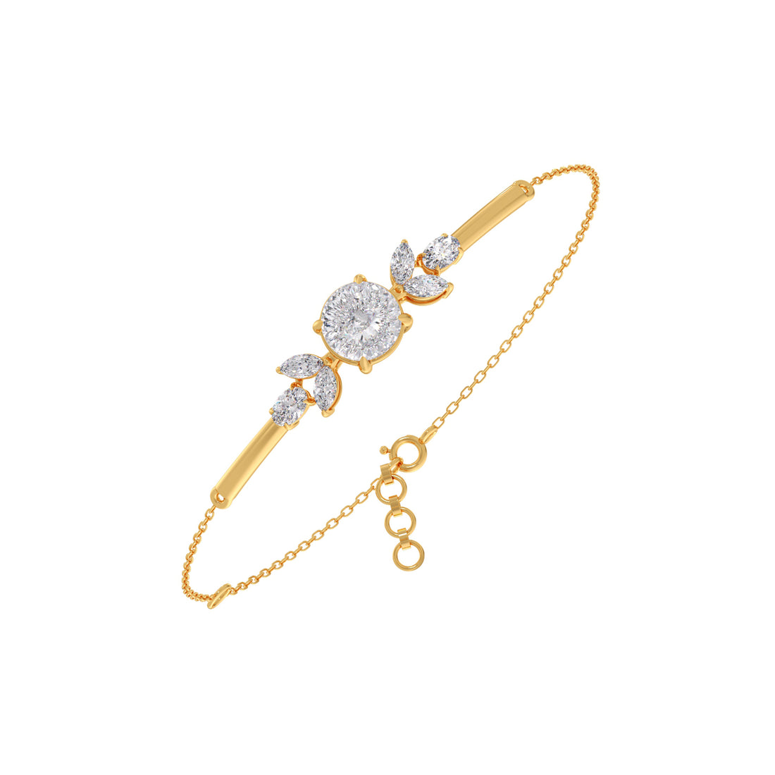 Portuguese Symmetric Chain Bracelet