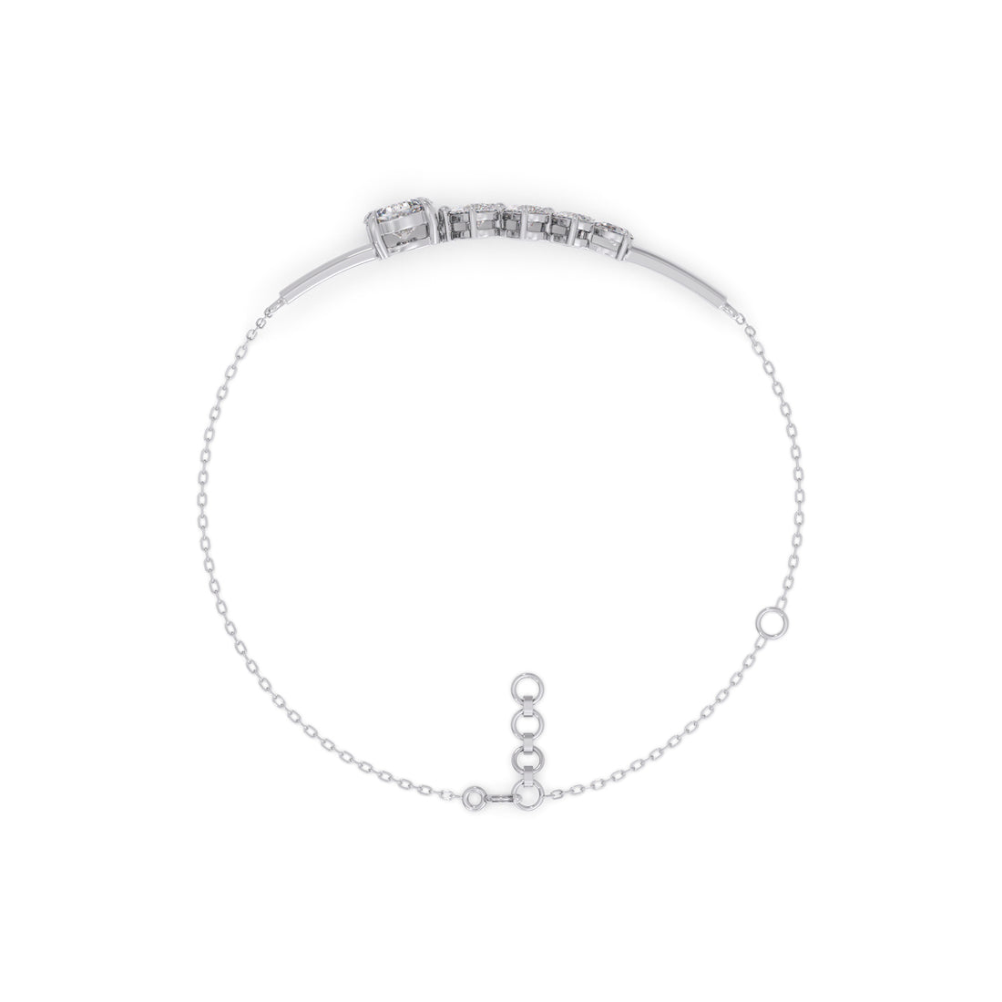 Portuguese Pear Trail Chain Bracelet