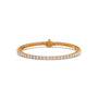 6.05ct Delicate Round Diamond Tennis Bracelet