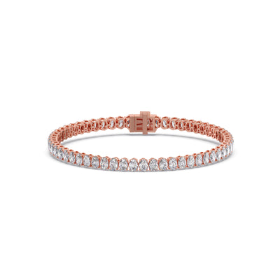 Endless Oval Tennis Bracelet