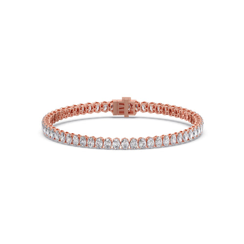 Endless Oval Tennis Bracelet