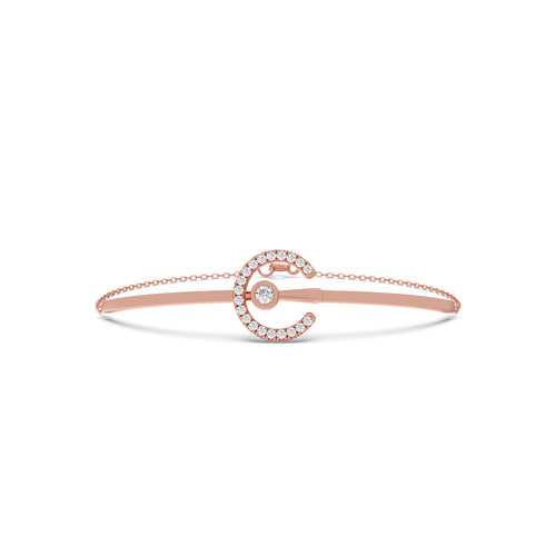 Cresta Diamond Chain Bracelet