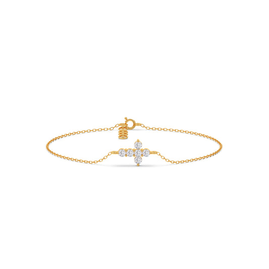 Linear Spark Chain Bracelet