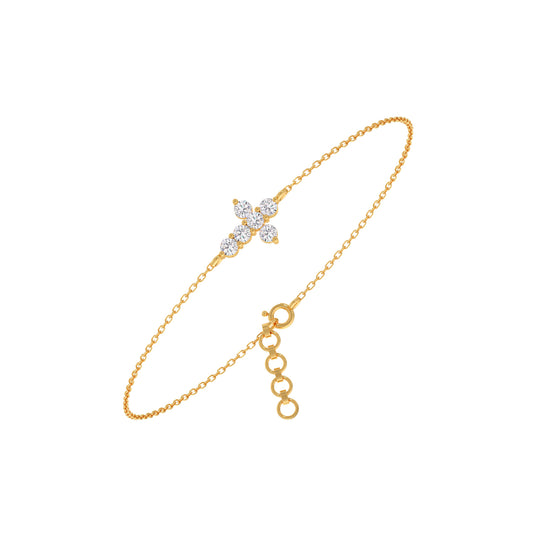 Linear Spark Chain Bracelet
