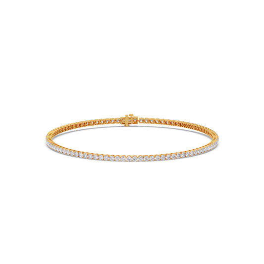 Round Radiance Tennis Bracelet