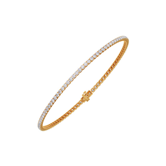 Round Radiance Tennis Bracelet