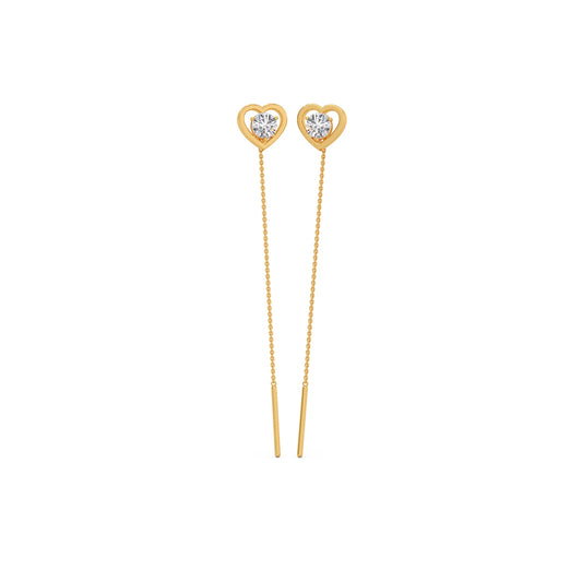 Diamond Threader Earrings