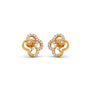 Blush Bloom Diamond Stud Earrings