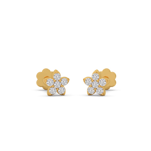 Stellar Petal Stud Earings