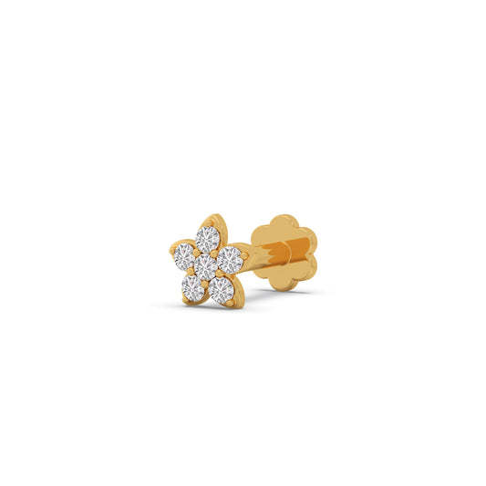 Stellar Petal Stud Earings