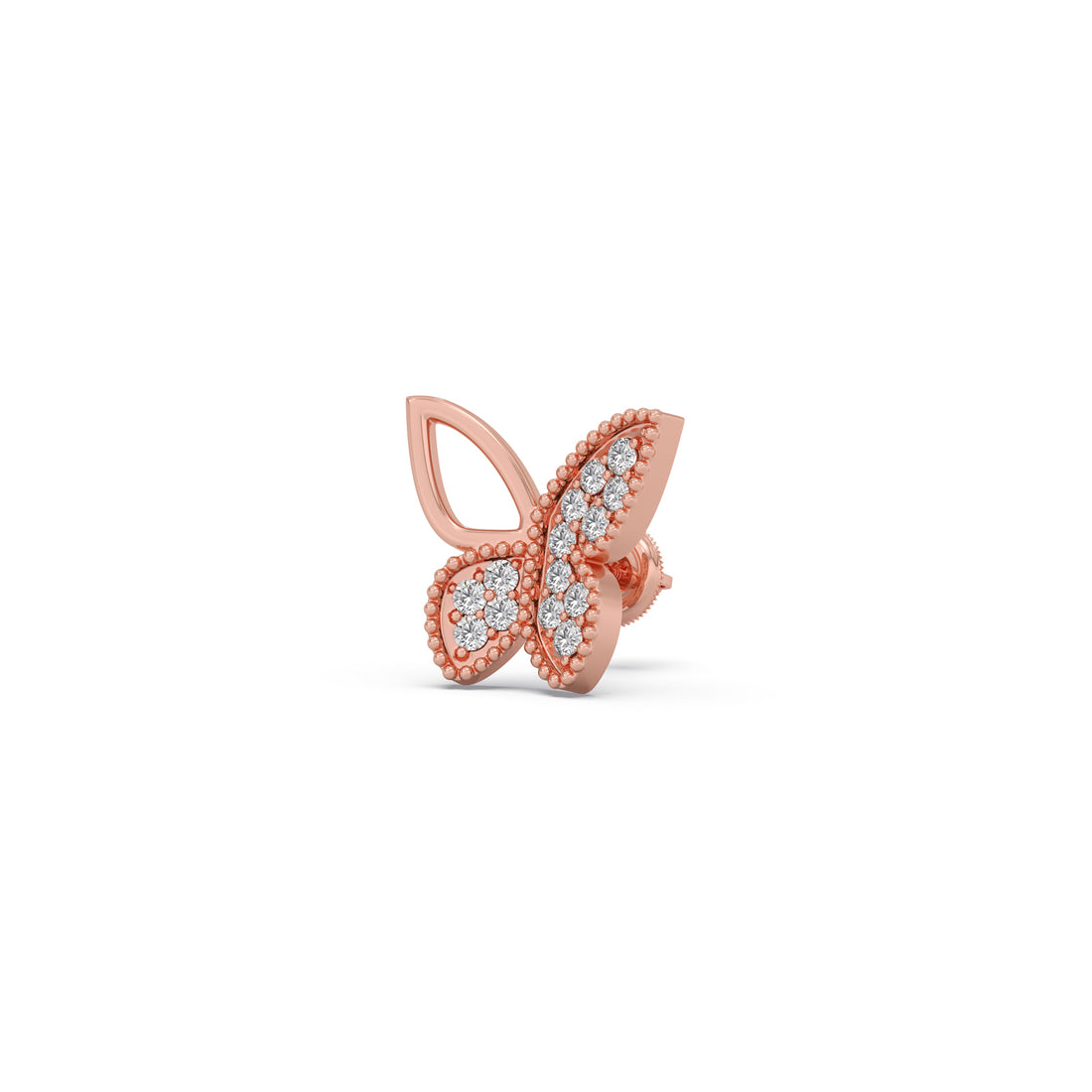Aurefly Diamond Stud Earrings