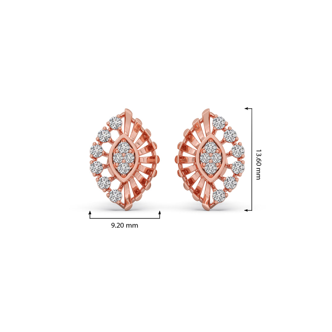 Celeste Vision Stud Earrings
