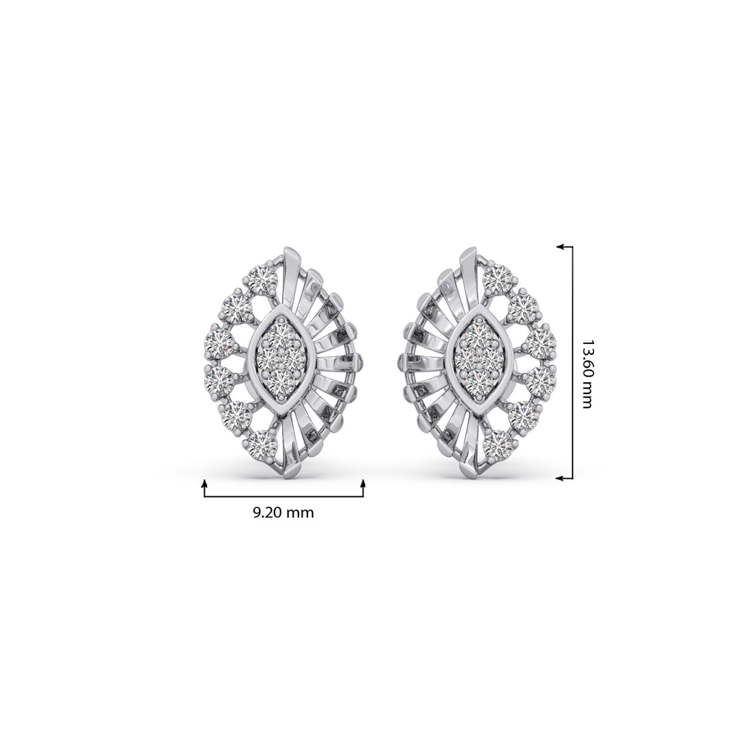 Celeste Vision Stud Earrings